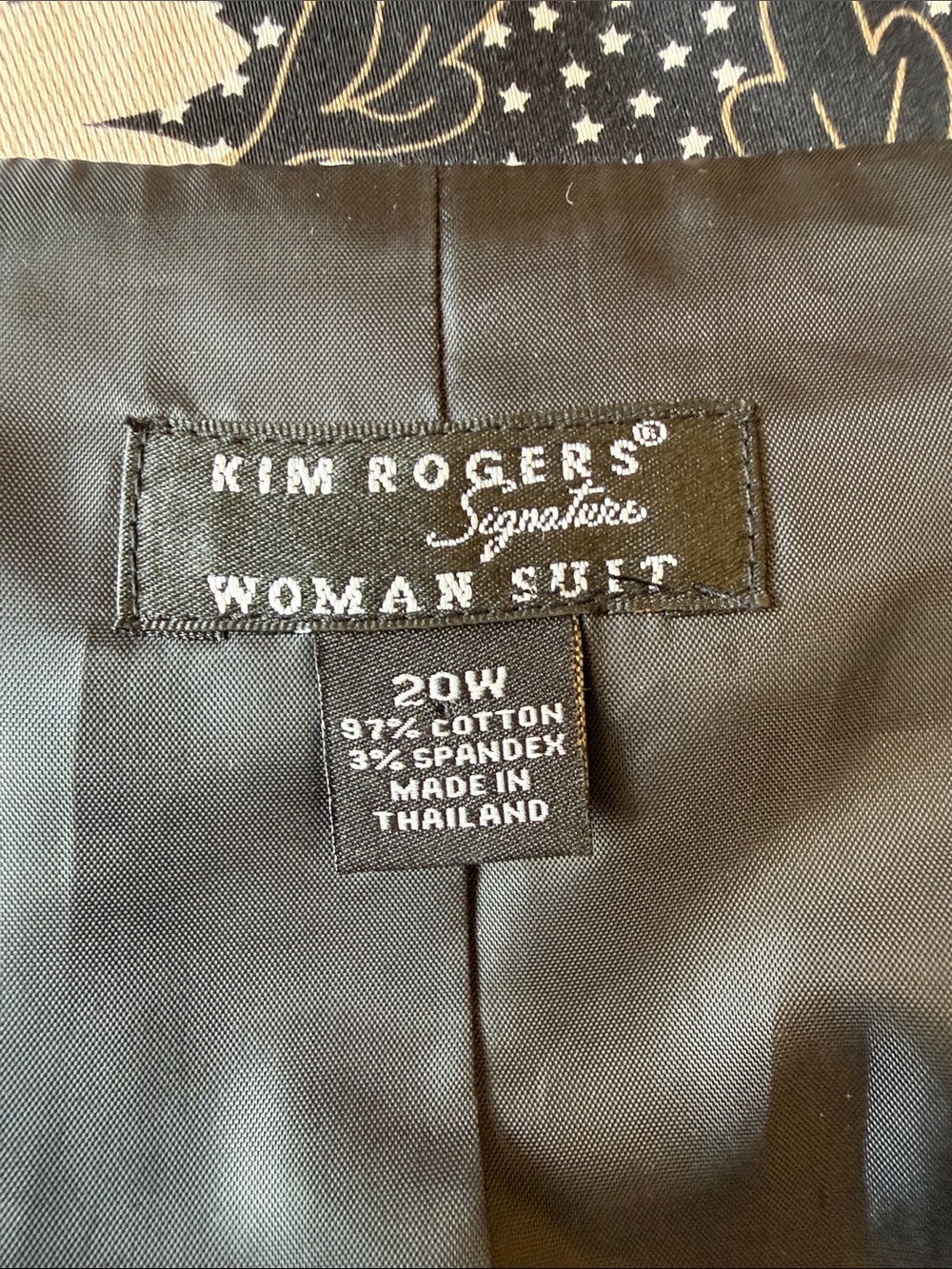 Kim Rogers Black Floral Button-Front Shirt - Picture 2 of 6